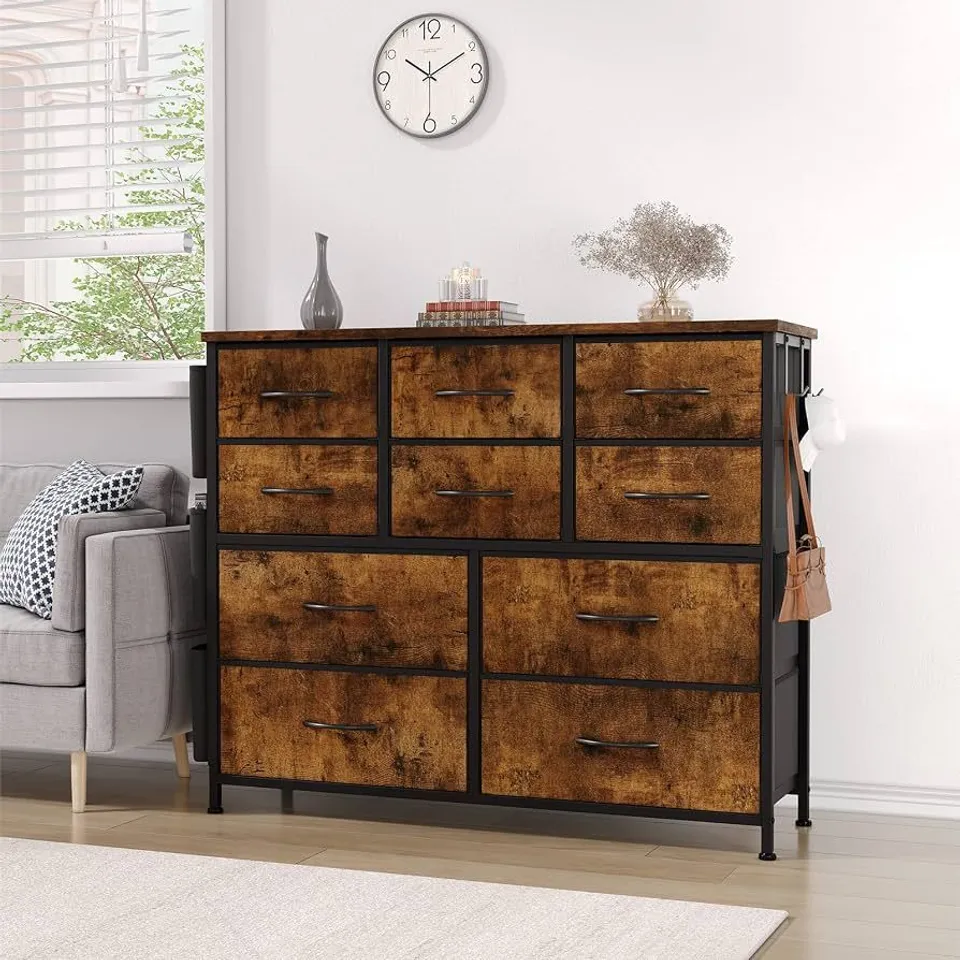 BOXED DRESSER DRAWER COLOUR TIGER STRIPE
