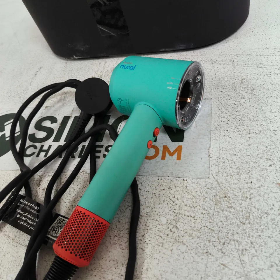 DYSON HAIR DRYER TURQUOISE – WITH CASE