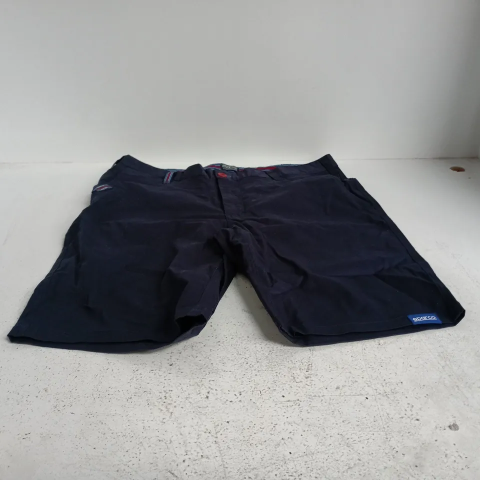SPARCO MARTINI RACING ORIGINAL CLOTHING NAVY SHORTS XXL
