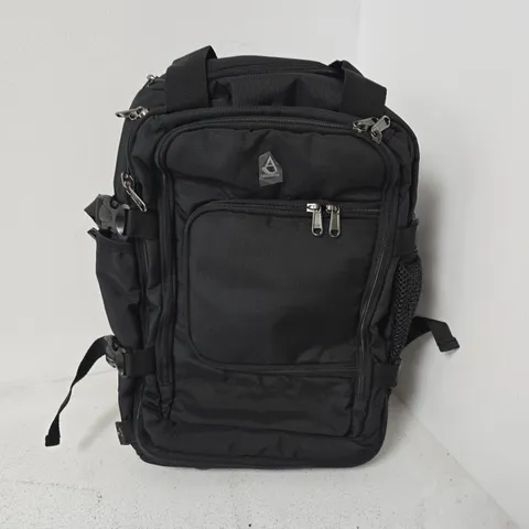 AEROLITE RYANAIR BACKPACK TROLLEY BAG 40X20X25CM, BLACK