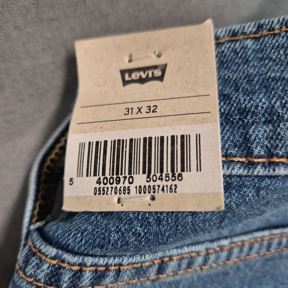 LEVI'S 527 SLIM BOOTCUT JEANS – UK 31 X 32, BLUE DENIM