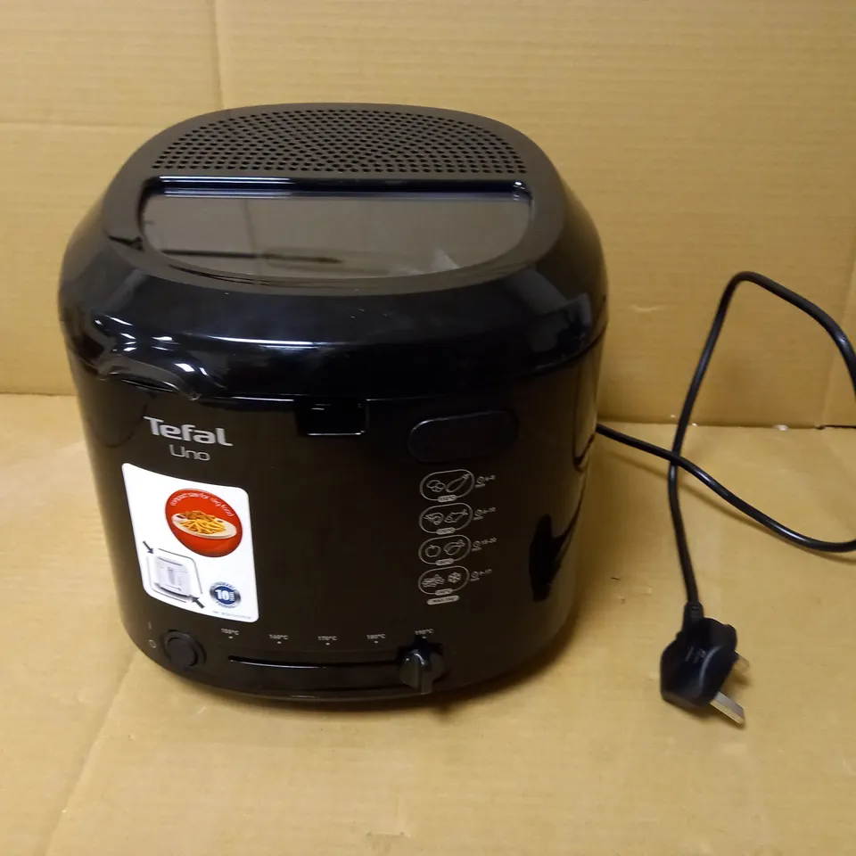 TEFAL UNO FF203840 DEEP FAT FRYER BLACK