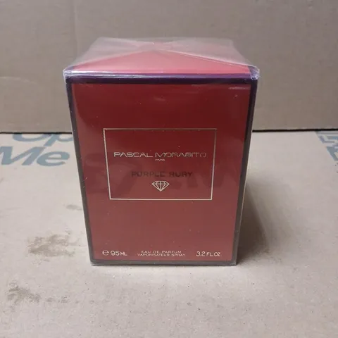 BOXED AND SEALED PASCAL MORABITO PARIS PURPLE RUBY EAU DE PARFUM 95ML