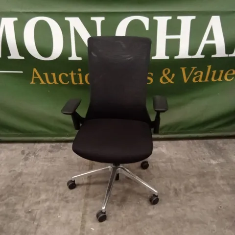 MESH BACK OFFICE CHAIR - BLACK