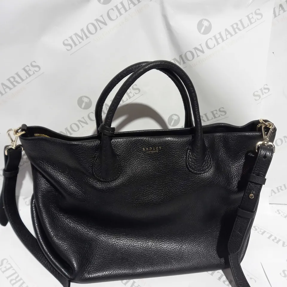 RADLEY LONDON BLACK LEATHER HANDBAG