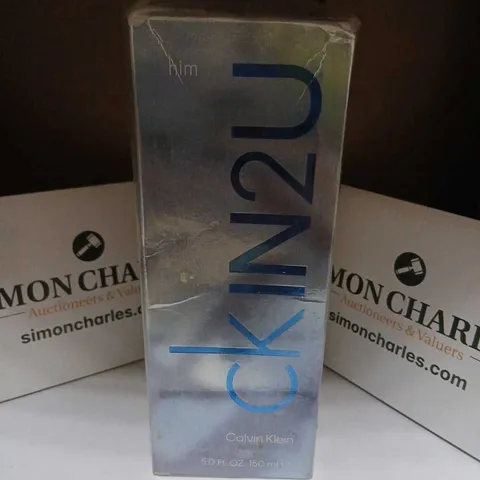 BOXED AND SEALED CALVIN KLEIN CKIN2U HIM EAU DE TOILETTE 150ML