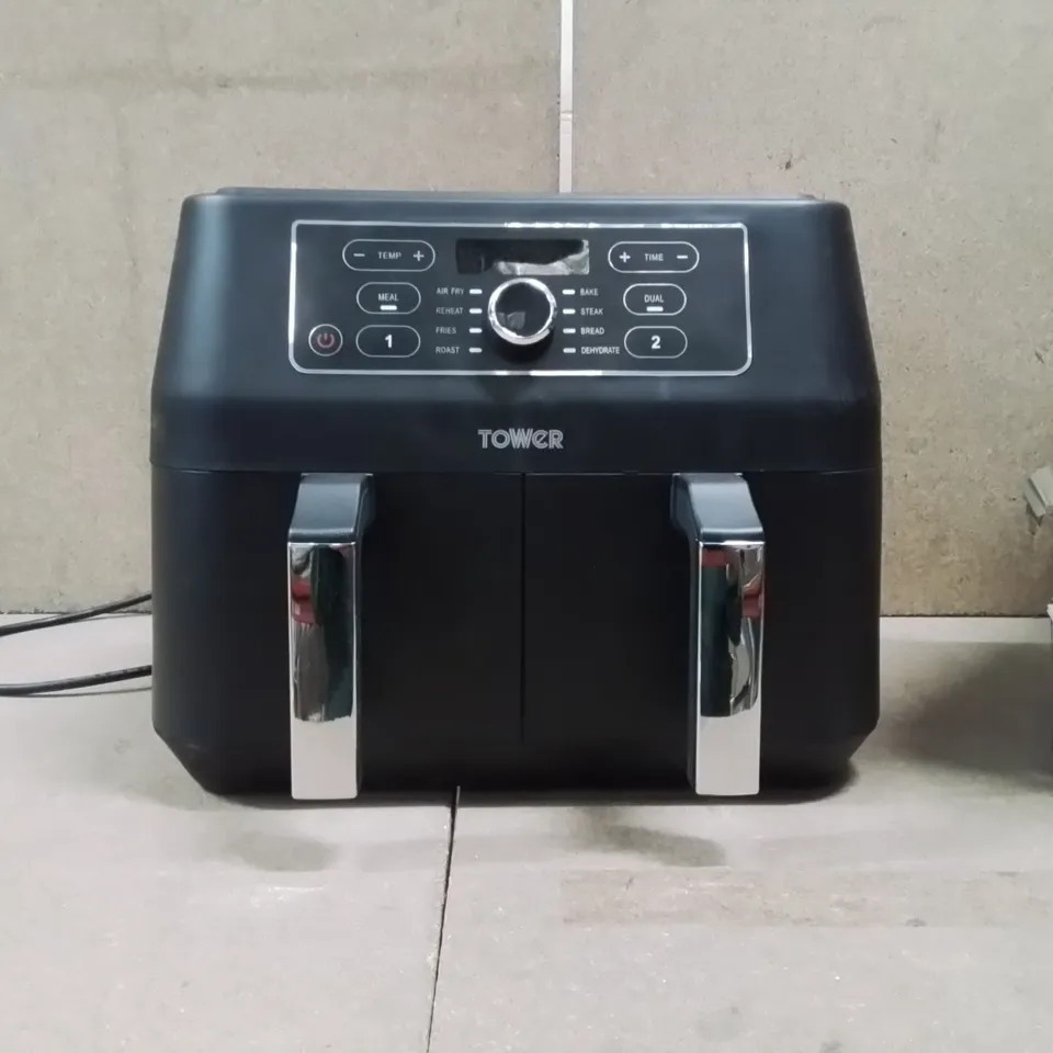 BOXED TOWER 8L DUAL BASKET AIR FRYER