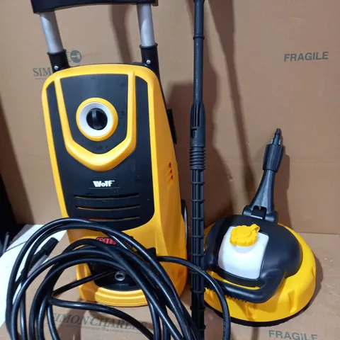 WOLF SUPER BLASTER PRESSURE WASHER YELLOW