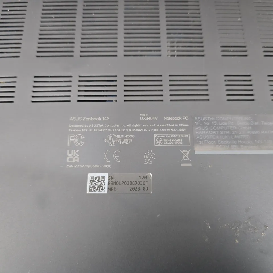 ASUS ZENBOOK 14X UX3404V NOTEBOOK PC