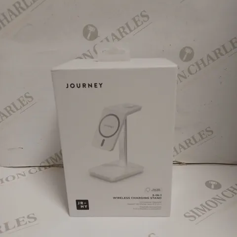 BOXED SEALED JOURNEY 3-IN-1 WIRELESS CHARGING STAND
