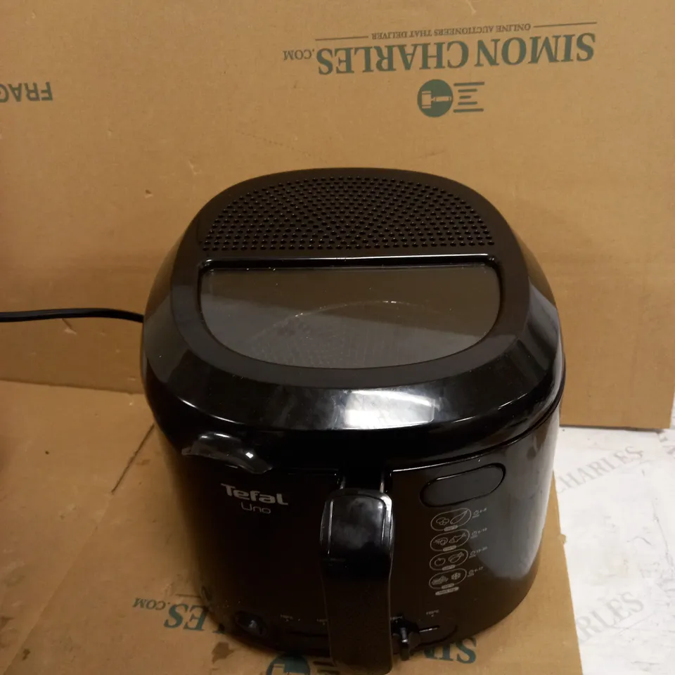TEFAL UNO FF203840 DEEP FAT FRYER BLACK