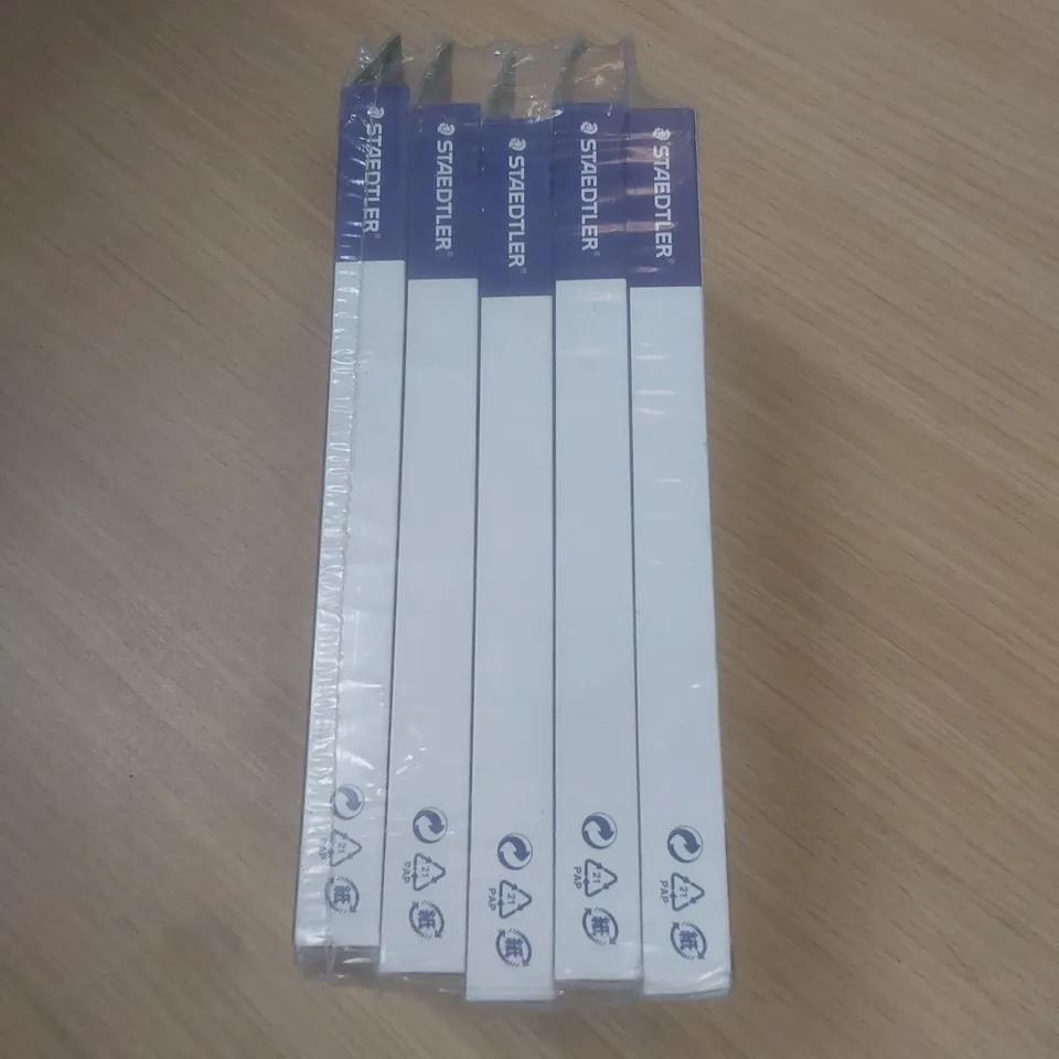 5 X PACKS OF STAEDTLER NORIS COLOURED PENCILS - 24 PER PACK