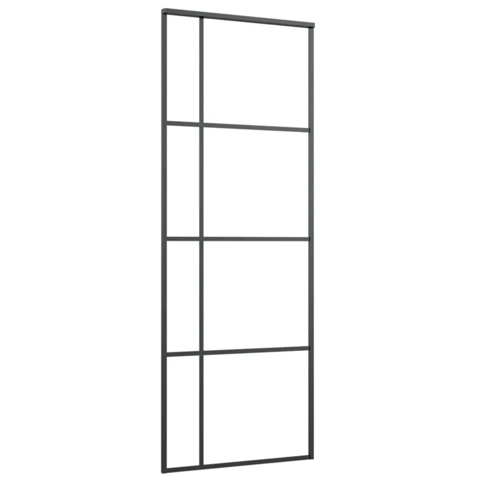 BOXED JAMARIE GLASS AND ALUMINIUM BAM DOORS (1 BOX)