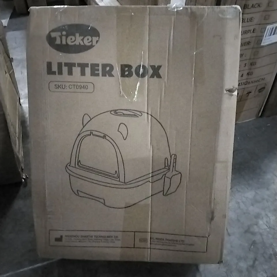 BOXED TIEKER LITTER BOX 