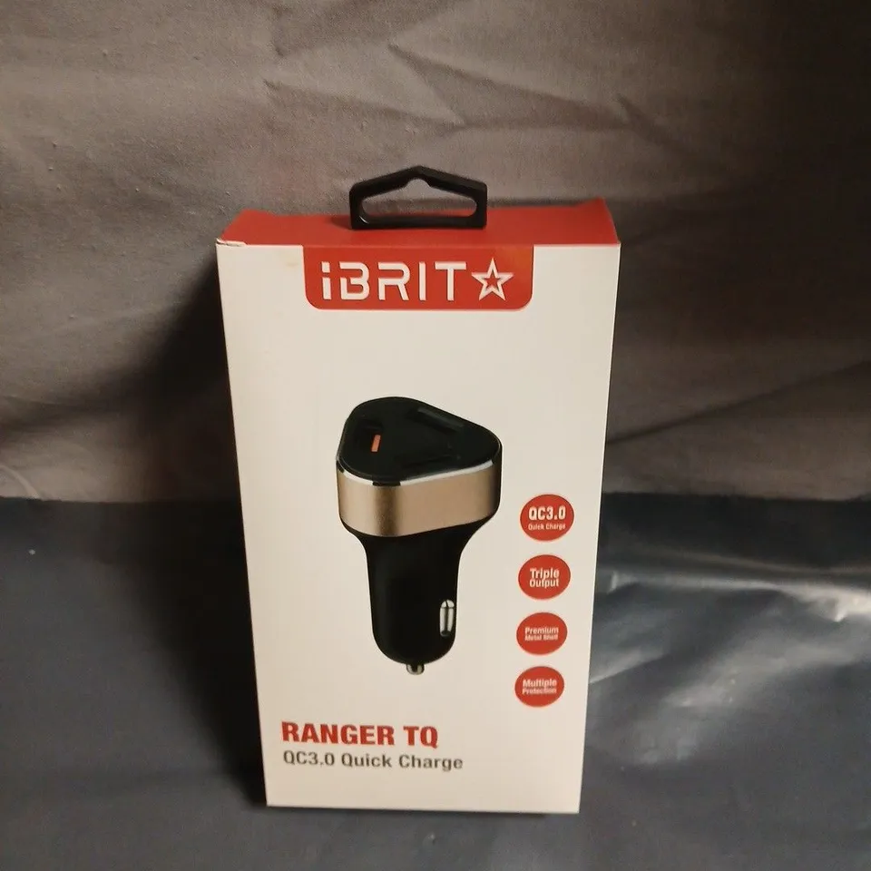 APPROXIMATELY 20 X IBRIT RANGER TQ QC3.0 QUICK CHARGE CAR CHARGER 