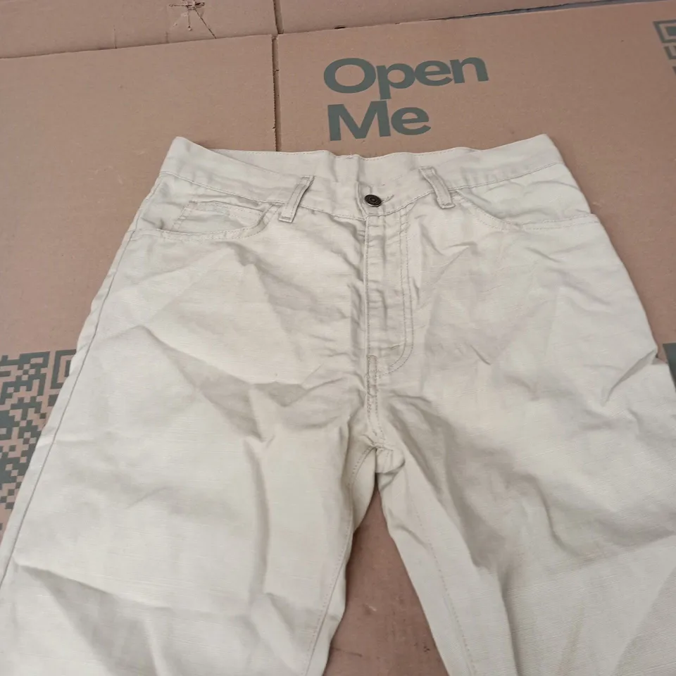 LEVI'S STA-PREST BEIGE CREASE-RESISTANT TROUSERS