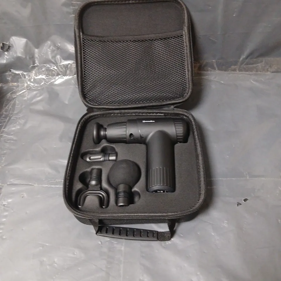 HOMEDICS NOVO MASSAGE GUN IN CARRY CASE