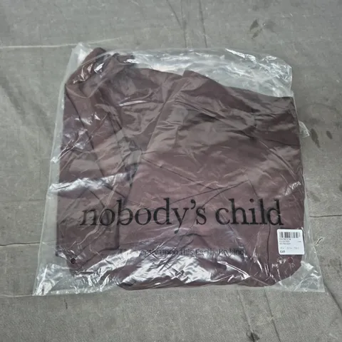NOBODY'S CHILD MILA MIDI SKIRT IN BROWN SIZE UK 6