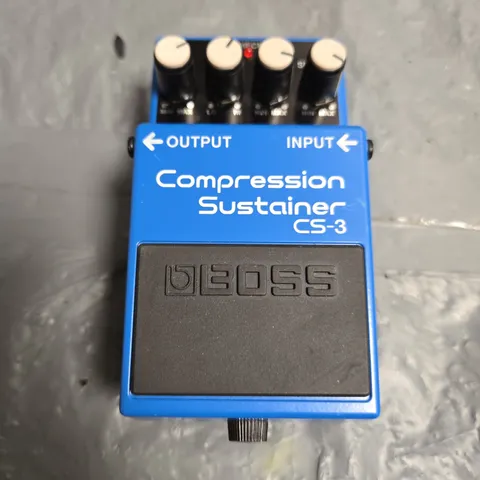 BOSS CS-3 COMPRESSION SUSTAINER GUITAR EFFECTS PEDAL