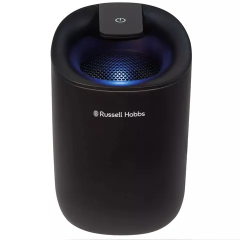 BOXED RHDH1061B COMPACT DEHUMIDIFIER IN BLACK