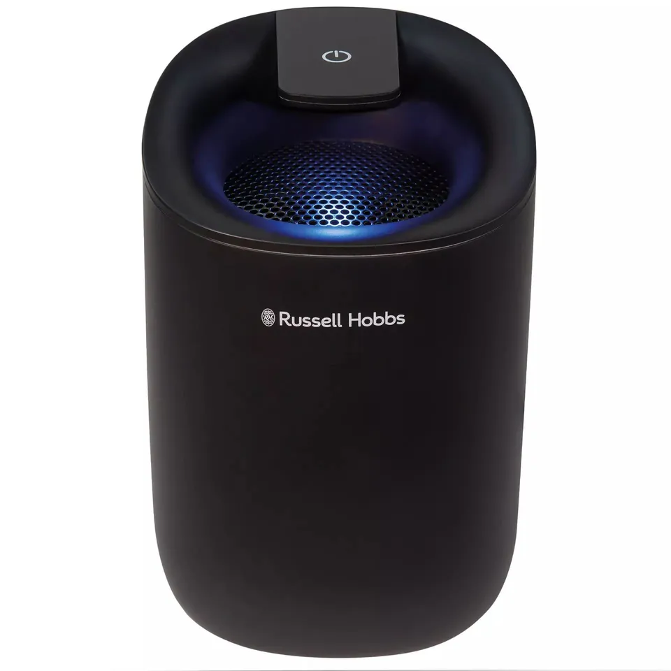 BOXED RHDH1061B COMPACT DEHUMIDIFIER IN BLACK