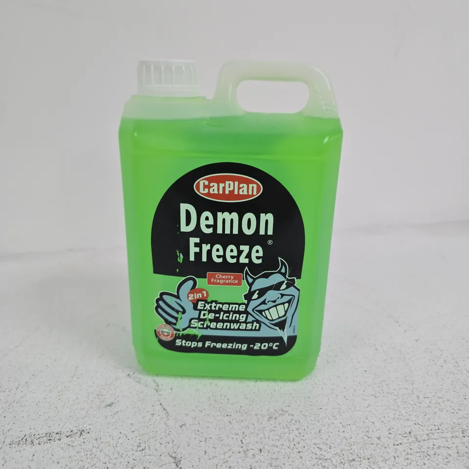 5 CARPLAN DEMON FREEZE 2-IN-1 EXTREME DE-ICING SCREENWASH (2.5L)