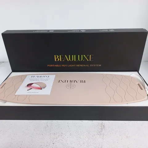 BOXED BEAULUXE PORTABLE PDT LIGHT RENEWAL SYSTEM