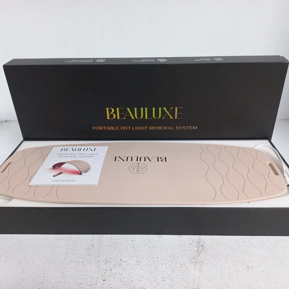 BOXED BEAULUXE PORTABLE PDT LIGHT RENEWAL SYSTEM