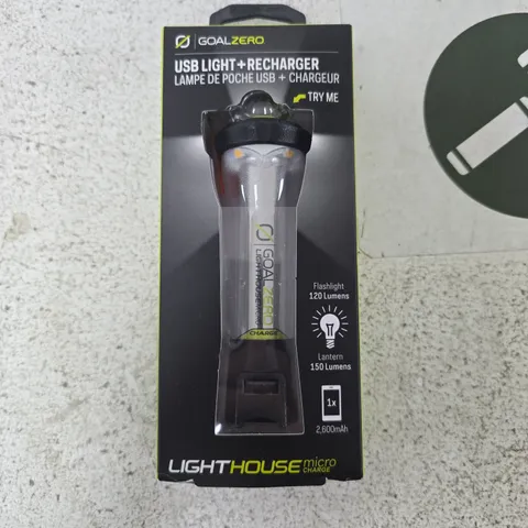 GOAL ZERO LIGHTHOUSE MICRO CHARGE USB LANTERN & CHARGER