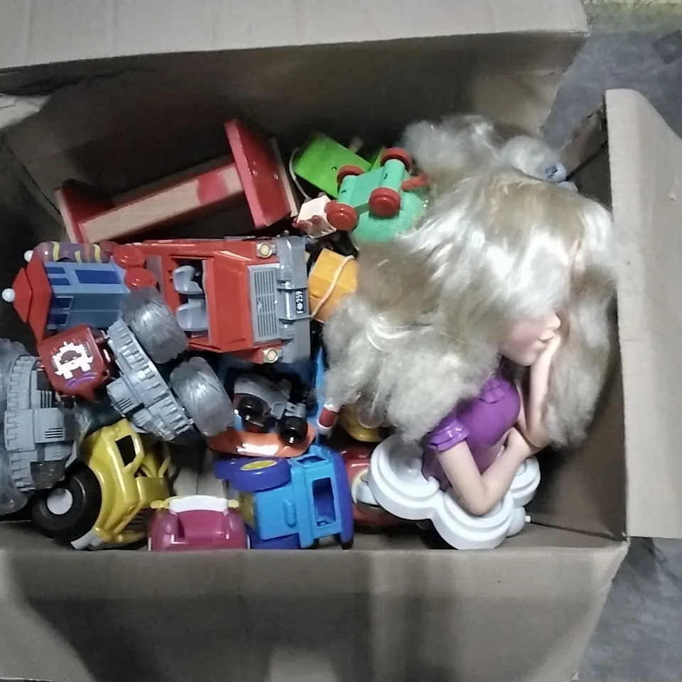 BOX OF CHILDREN'S TOY'S