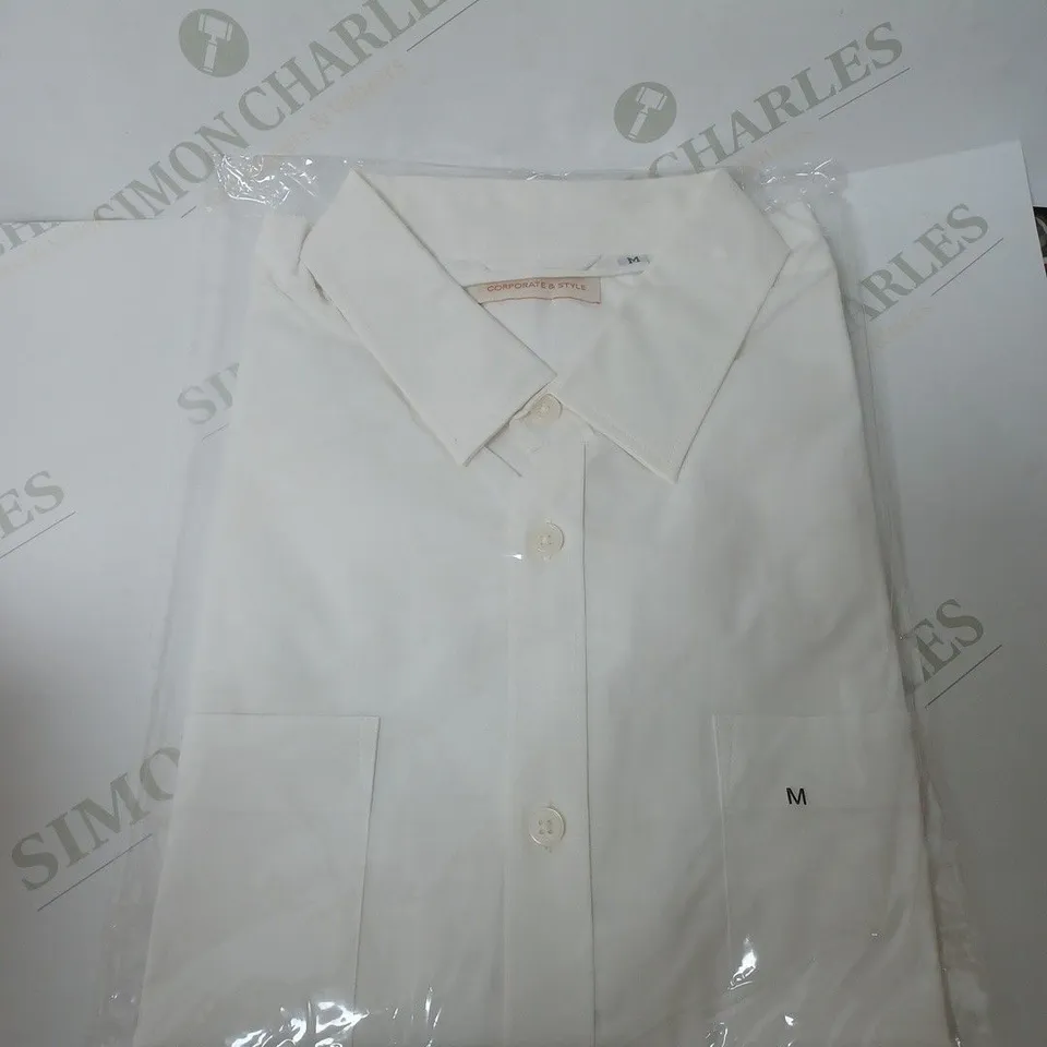 SEALED SET OF 6 CORPORATIVE STYLE WHITE SHIRTS - MEDIUM