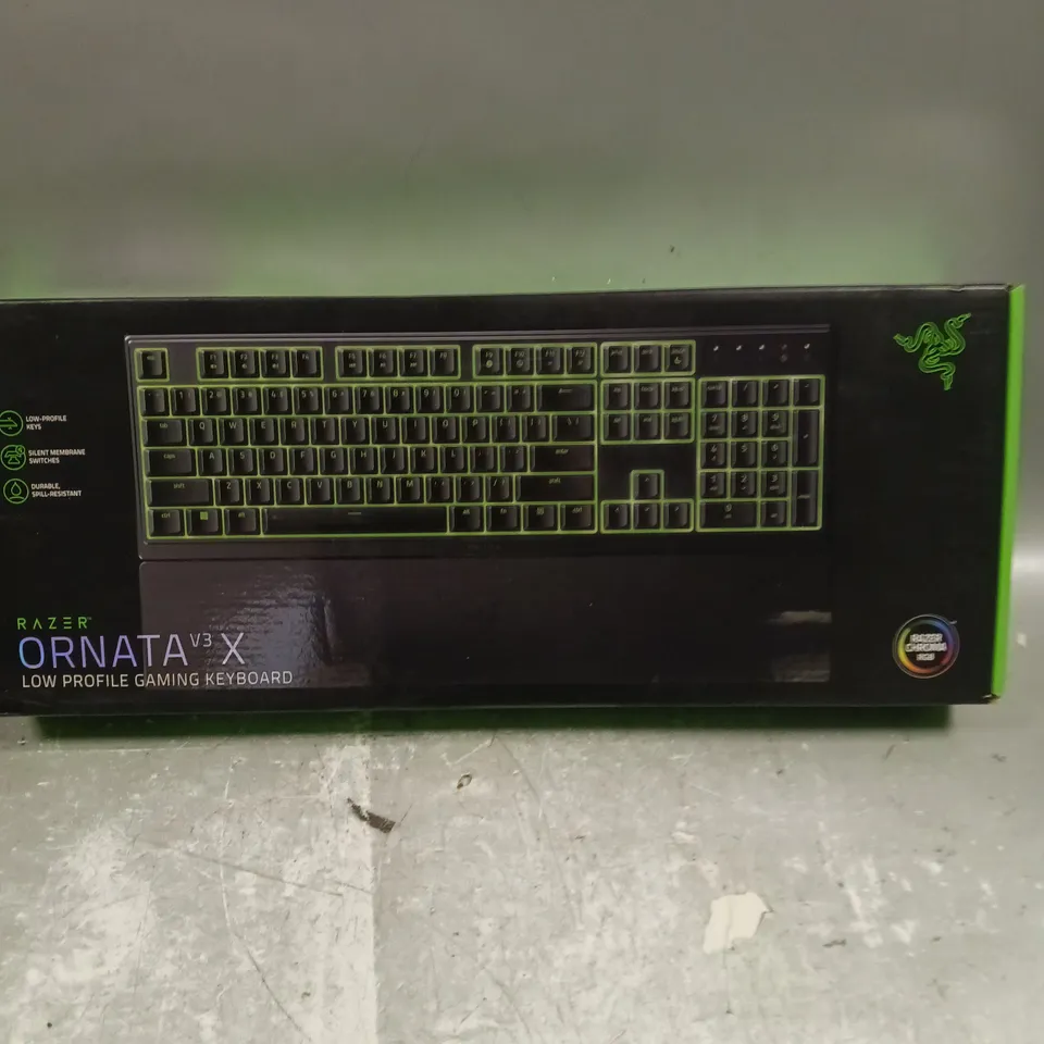 BOXED RAZER ORNATA V3 KEYBOARD 