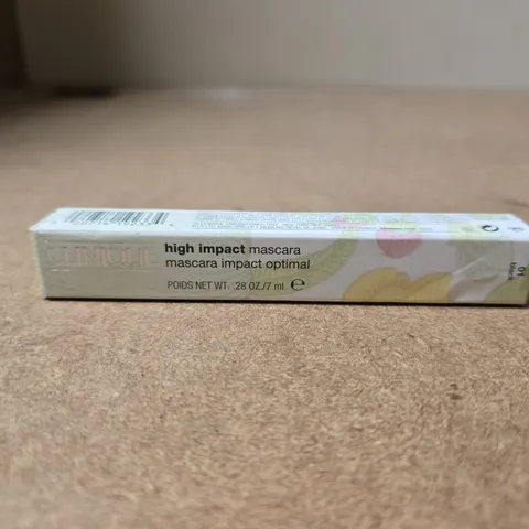 CLINIQUE HIGH IMPACT MASCARA 01 BLACK 7ML