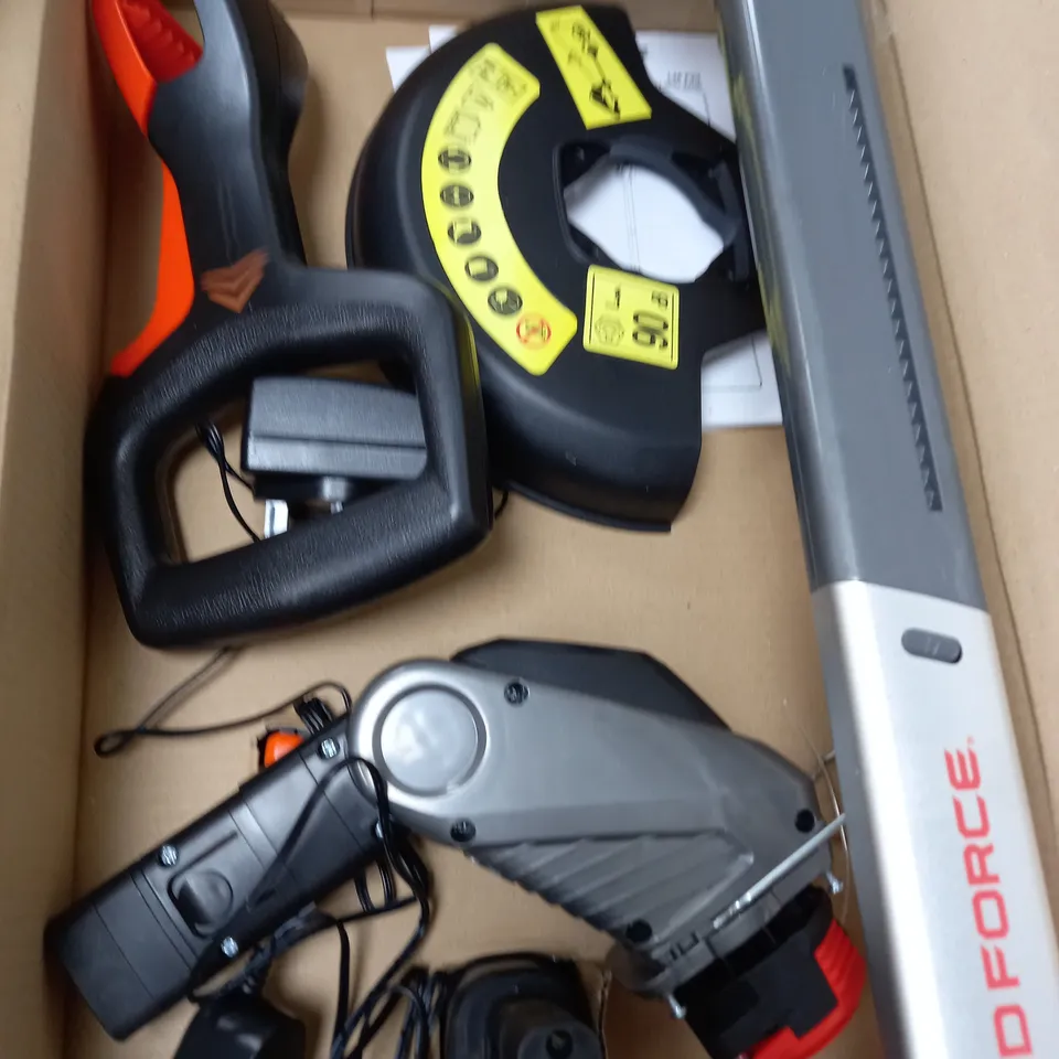 BOXED YARD FORCE IFLEX 12V MOWER & GRASS TRIMMER 