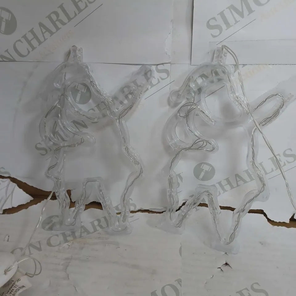 BOXED OUTLET HOME REFLECTION WINDOW LIGHT DOTS