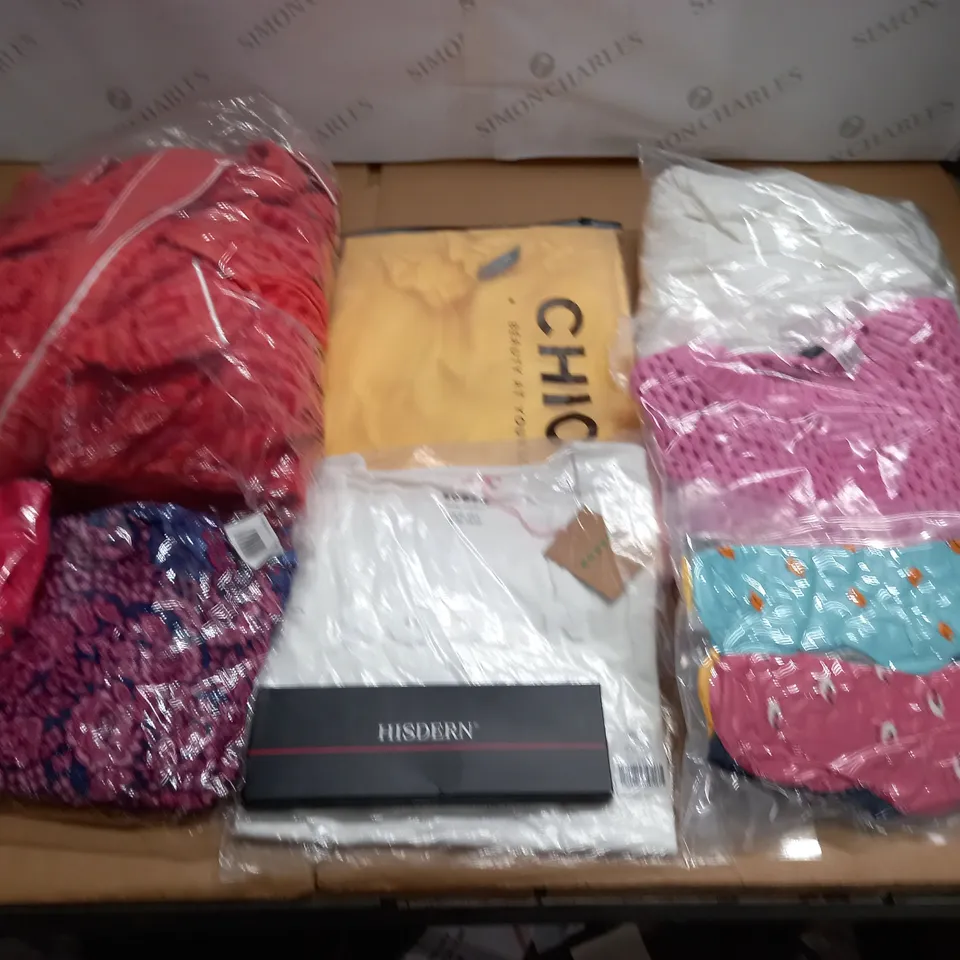 LARGE QUANTITY OF ASSORTED CLOTHING ITEMS TO INCLUDE BODEN, CHIC ME AND HISDERN