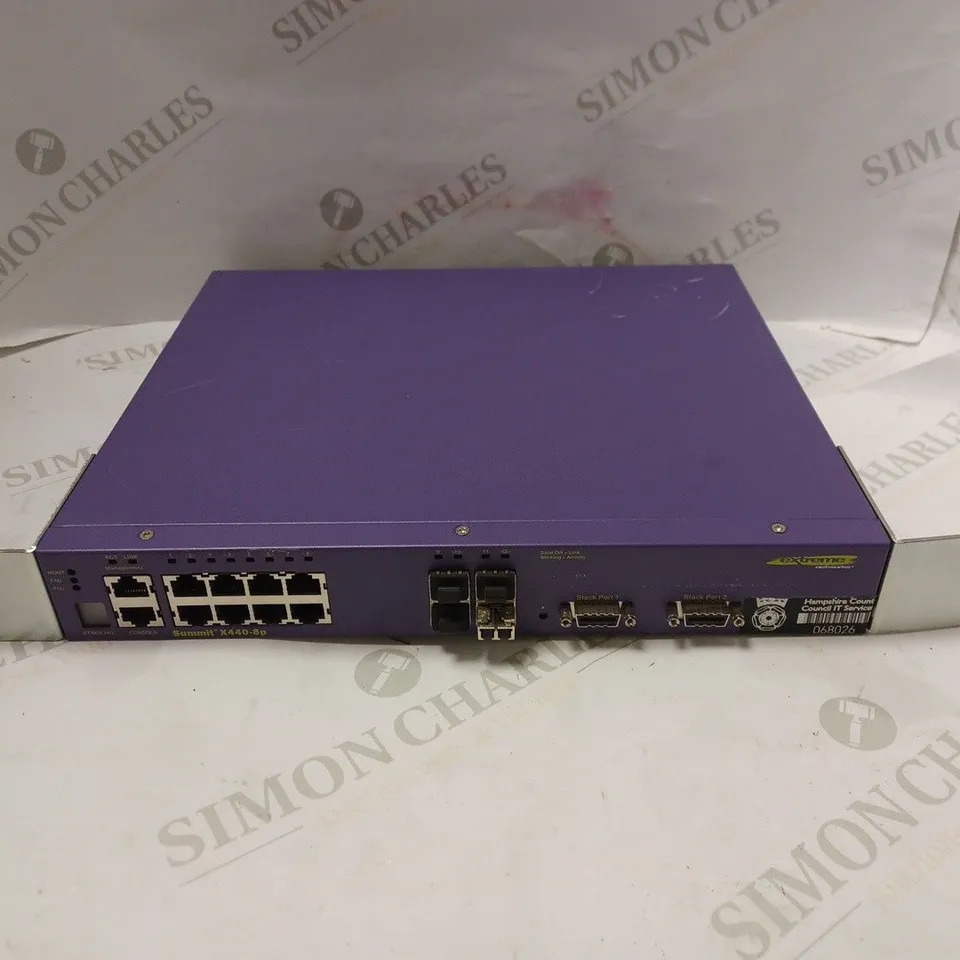 EXTREME NETWORKS SUMMIT X440-8P NETWORK SWITCH 