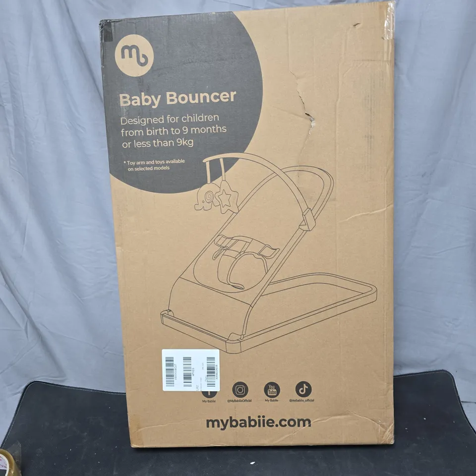 MY BABIIE BABY BOUNCER – BOXED