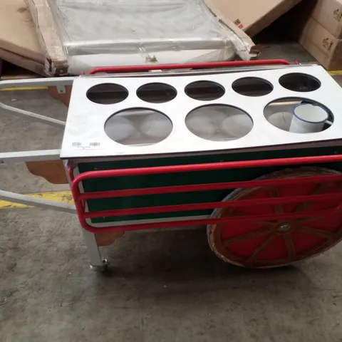 SALAD DISPLAY CART