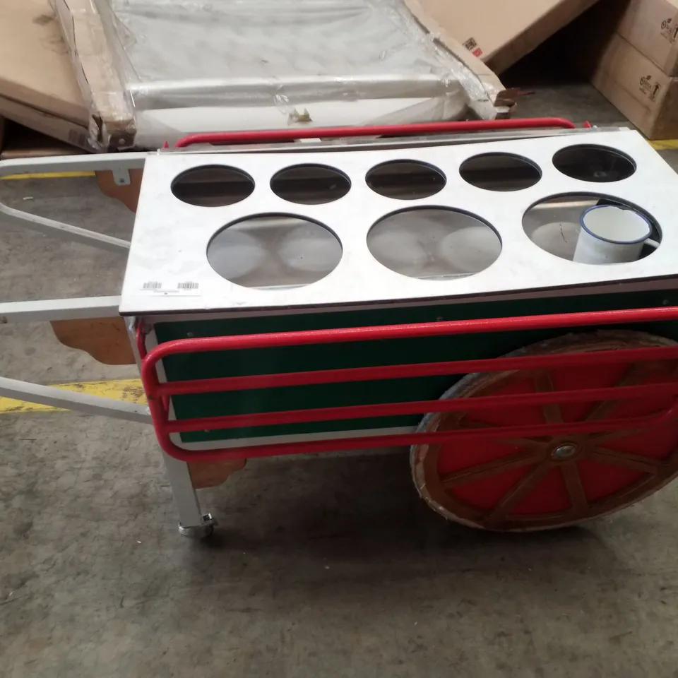 SALAD DISPLAY CART