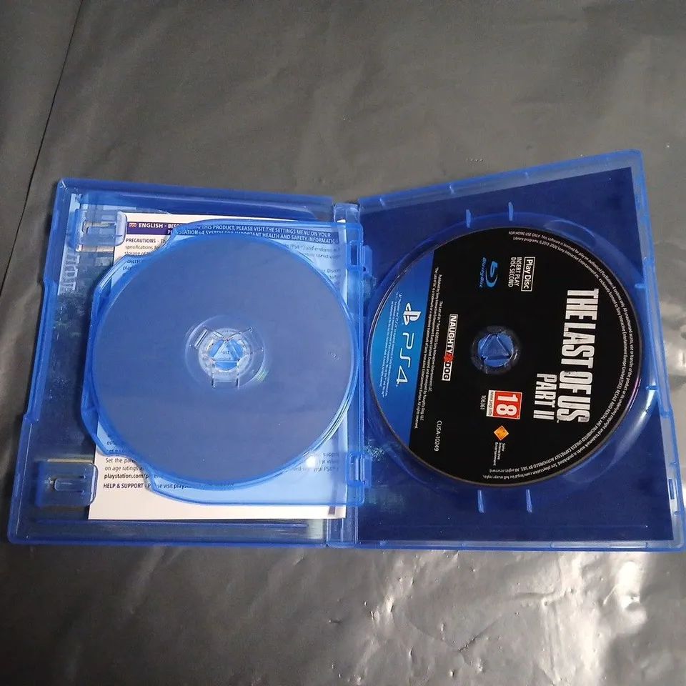 THE LAST OF US PART II – PS4 