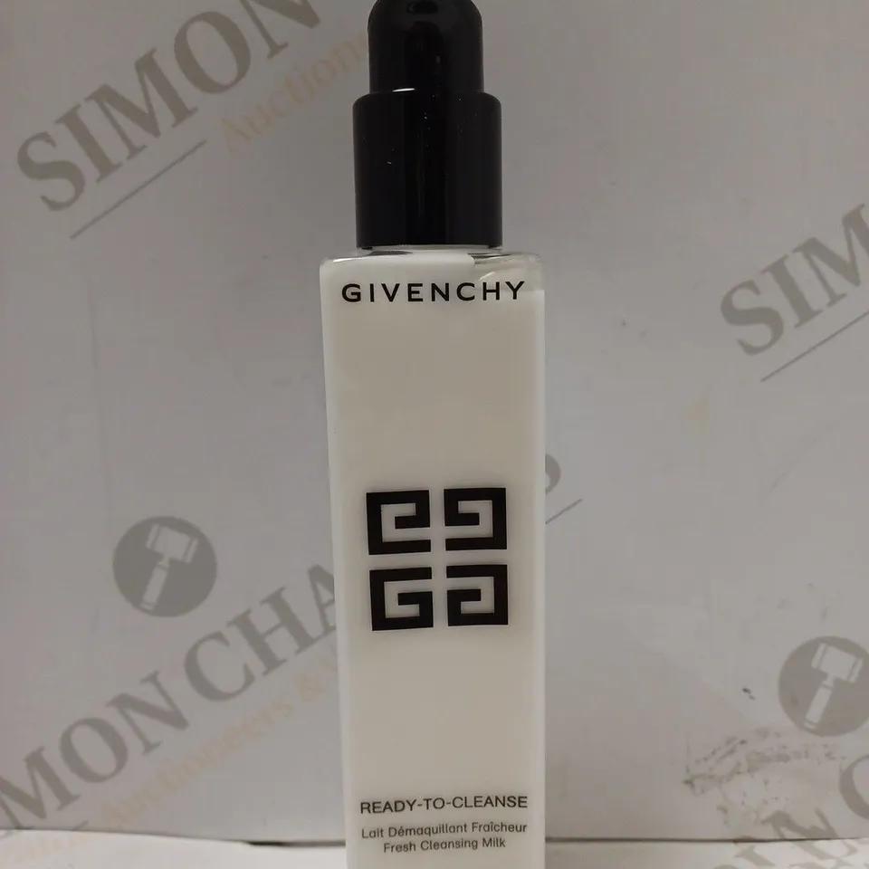 BOX OF APPROX 14 ASSORTED GIVENCHY READY TO CLEANSE FRESH CLEANSING MILK