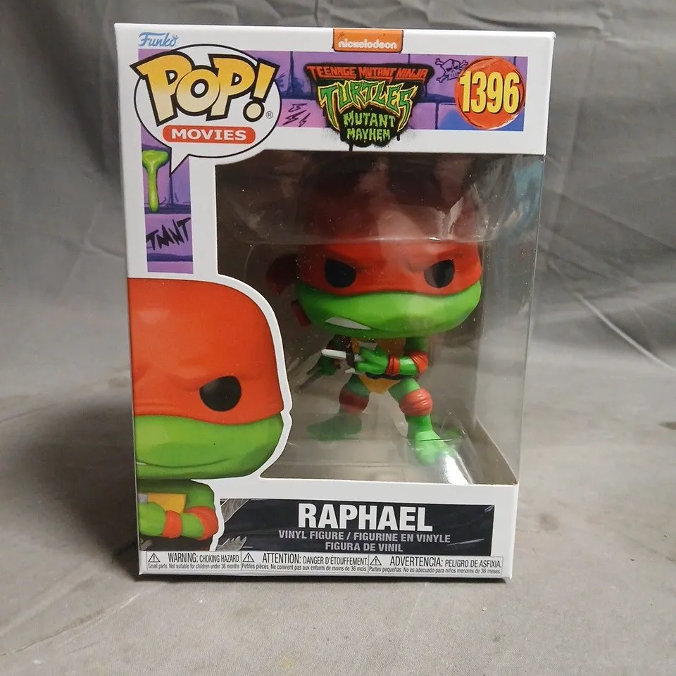 FUNKO POP! MOVIES RAPHAEL #1396 – TMNT MUTANT MAYHEM, BOXED