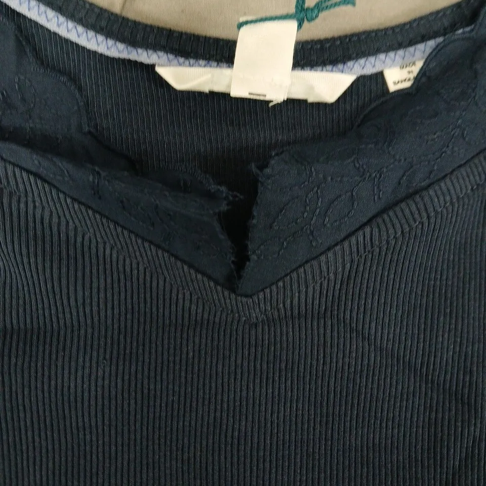 WHITE STUFF SEABREEZE VEST - NAVY - SIZE 12