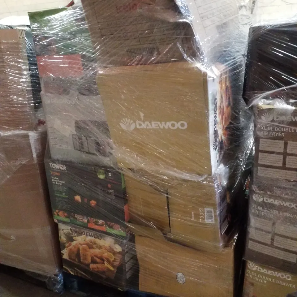 PALLET CONTAINING ASSORTED RETURN AIR FRYERS