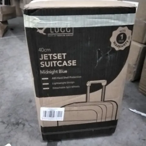 BOXED 40CM JET-SET SUITCASE MIDNIGHT BLUE