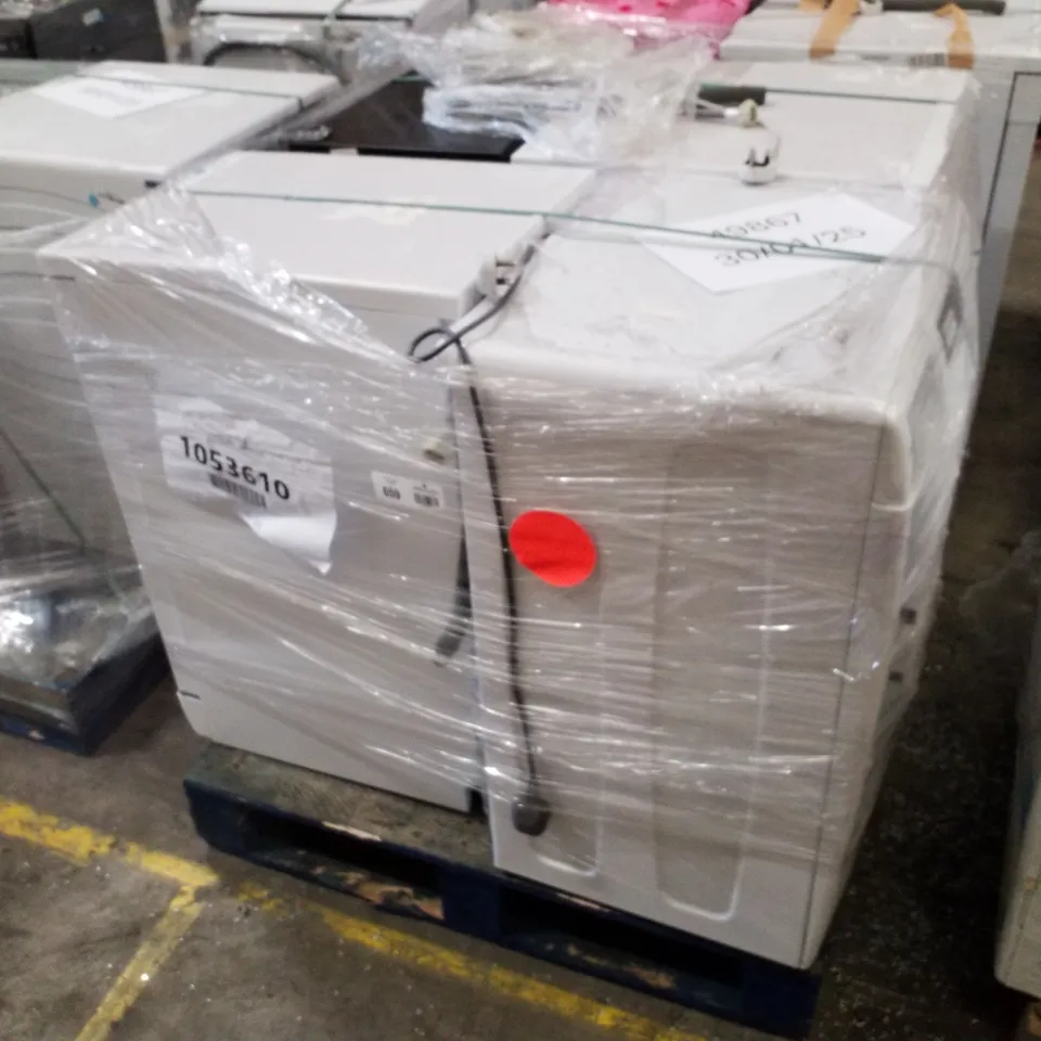 PALLET OF APPROXIMATELY 4 UNPROCESSED RAW RETURN WHITE GOODS TO INCLUDE