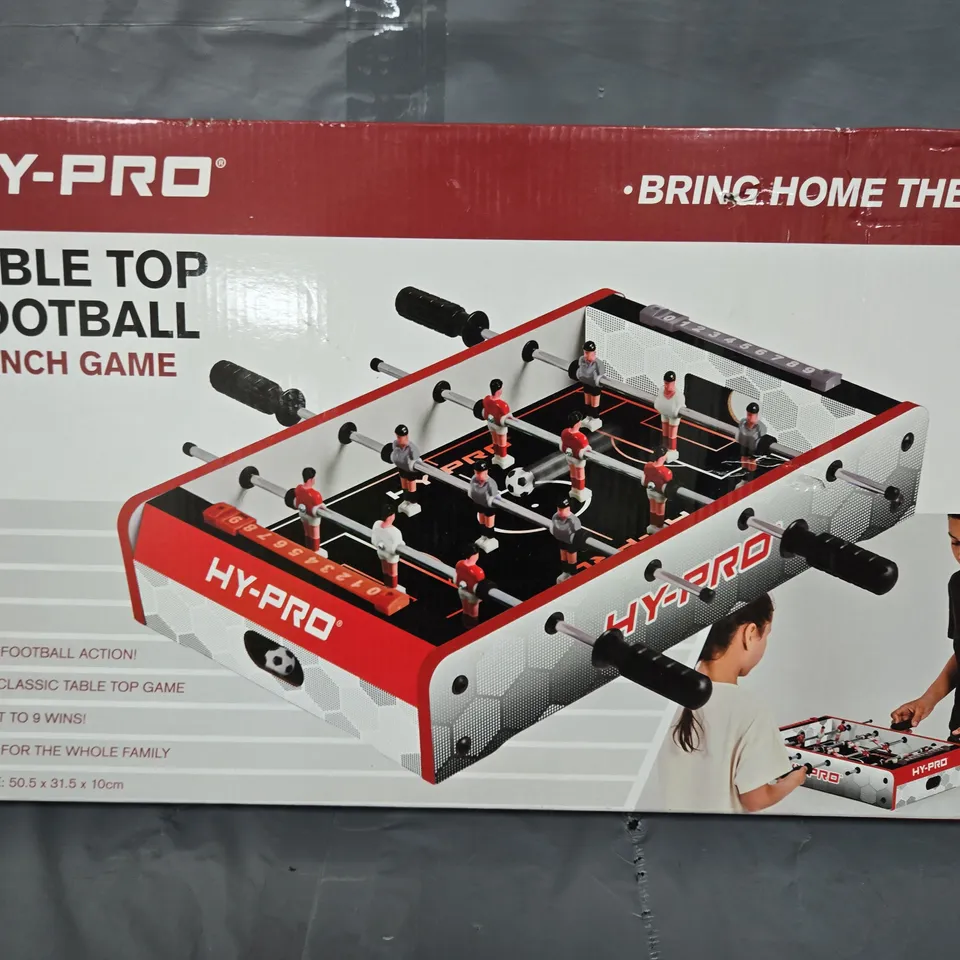 BOXED HY-PRO TABLE TOP FOOTBALL
