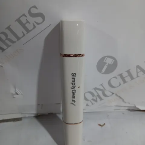 SIMPLY BEAUTY 2 IN 1 SUPER SMOOTH FACE & BROWS HAIR REMOVER, WHITE