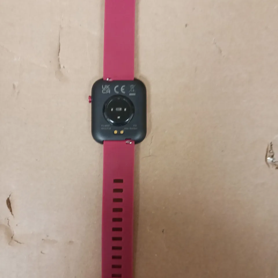 RELFLEX ACTIVE SERIES 12 BERRY STRAP SMART WATCH